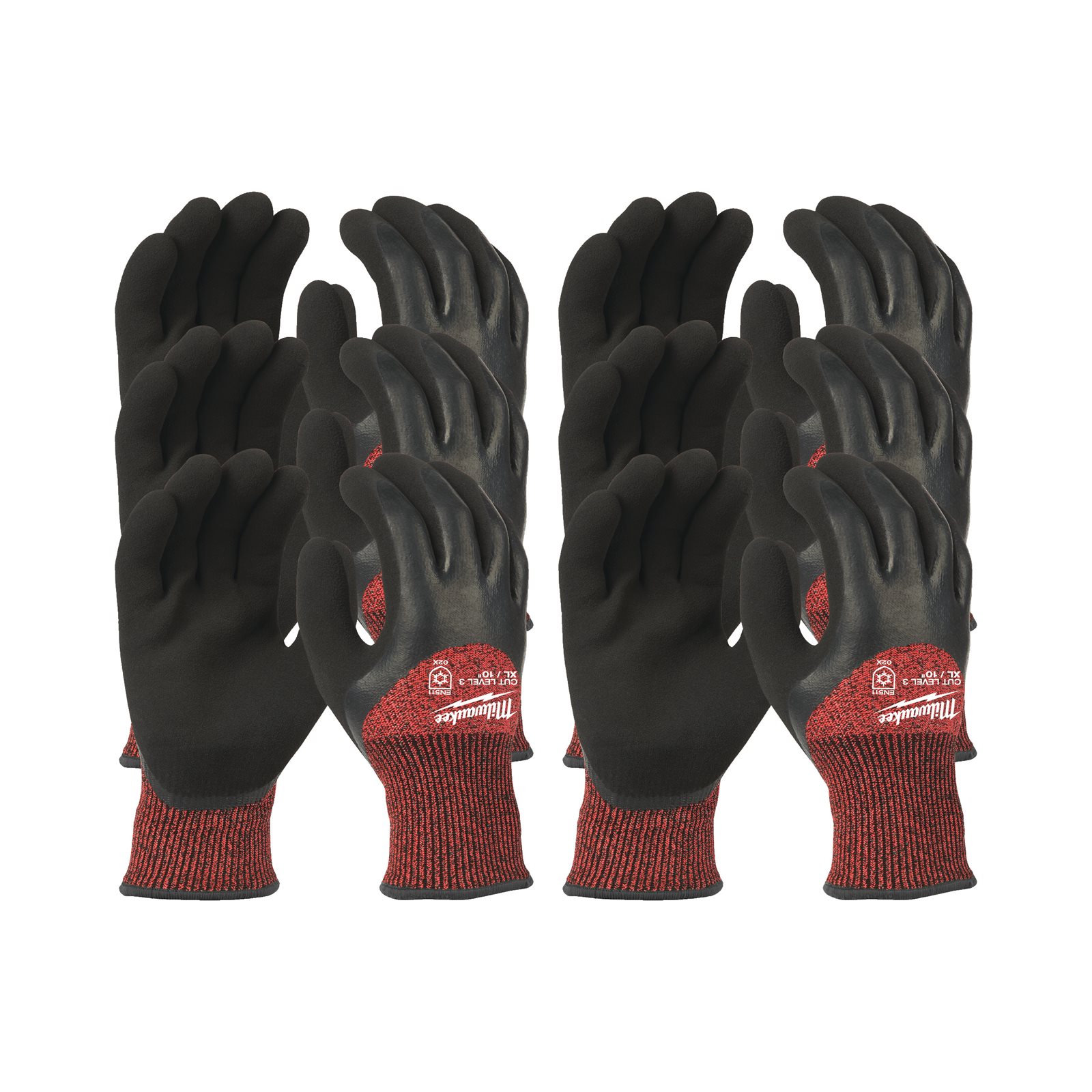 Mănuși iarnă - nivel de tăiere C 12pc Milwaukee 4932471612