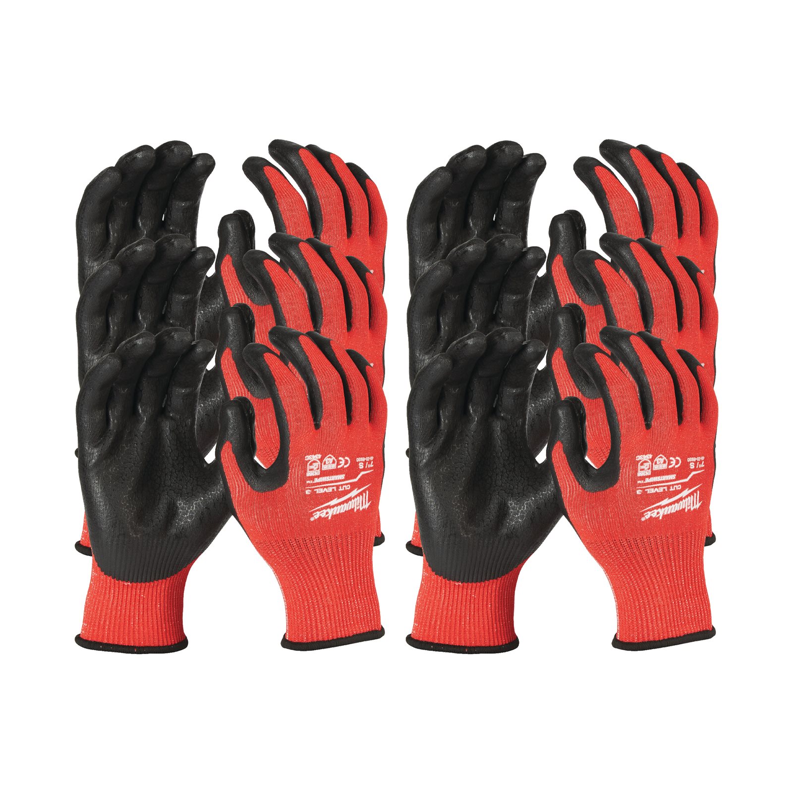 Mănuși rezistente la tăiere - C 12pc Milwaukee 4932471618