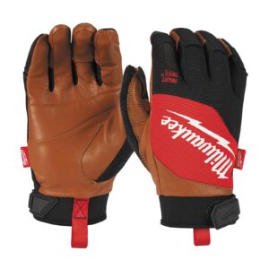 Mănuși de protecție hibrid din piele 1pc Milwaukee 4932471913