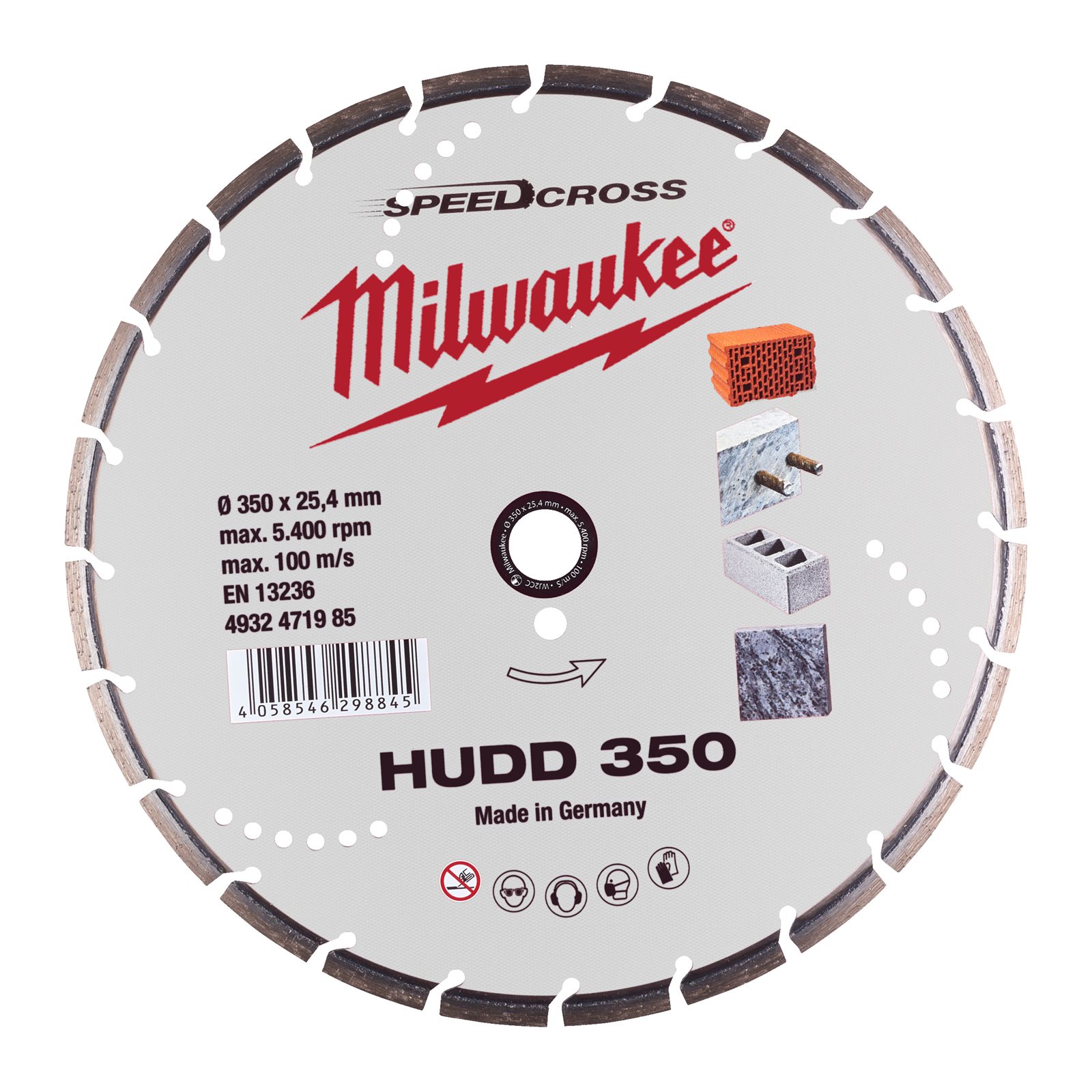 Speedcross HUDD 115 mm Milwaukee - imagine 2