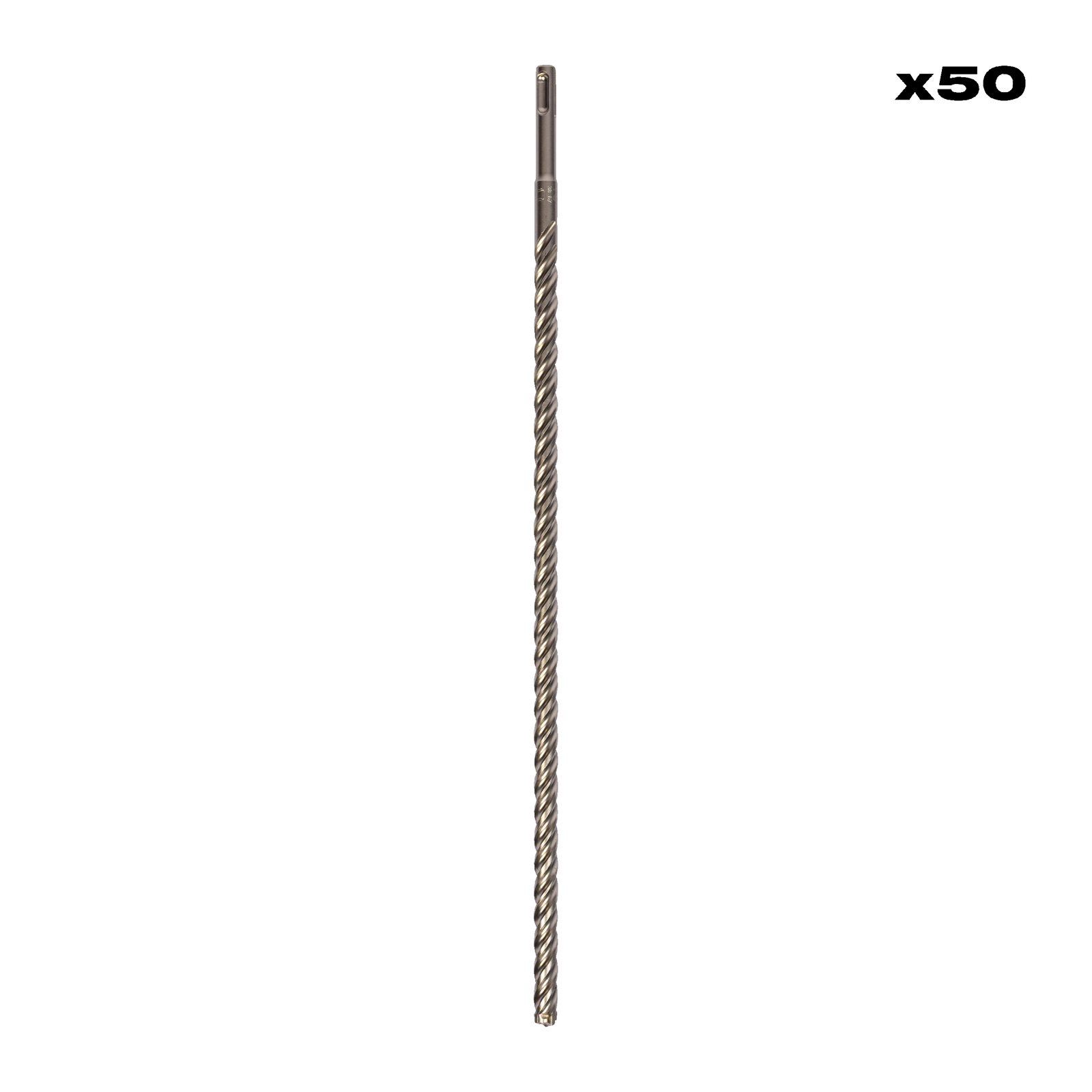 Burghie SDS-Plus MX4 - 4 tăișuri 50 buc Milwaukee 4932472162