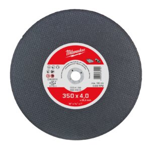 Disc subțire fontă ductilă, piatră și materiale multiple 4mm 1pc Milwaukee