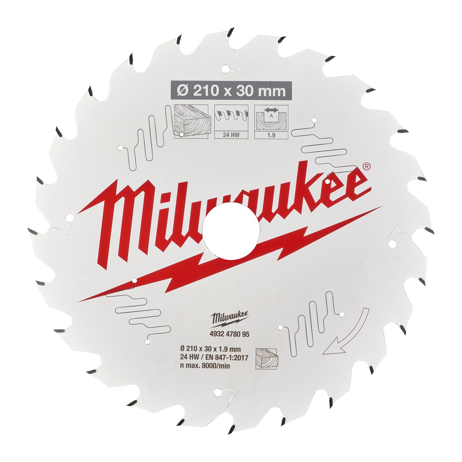 Pânze pentru fierăstrău cu masă Milwaukee - imagine 2