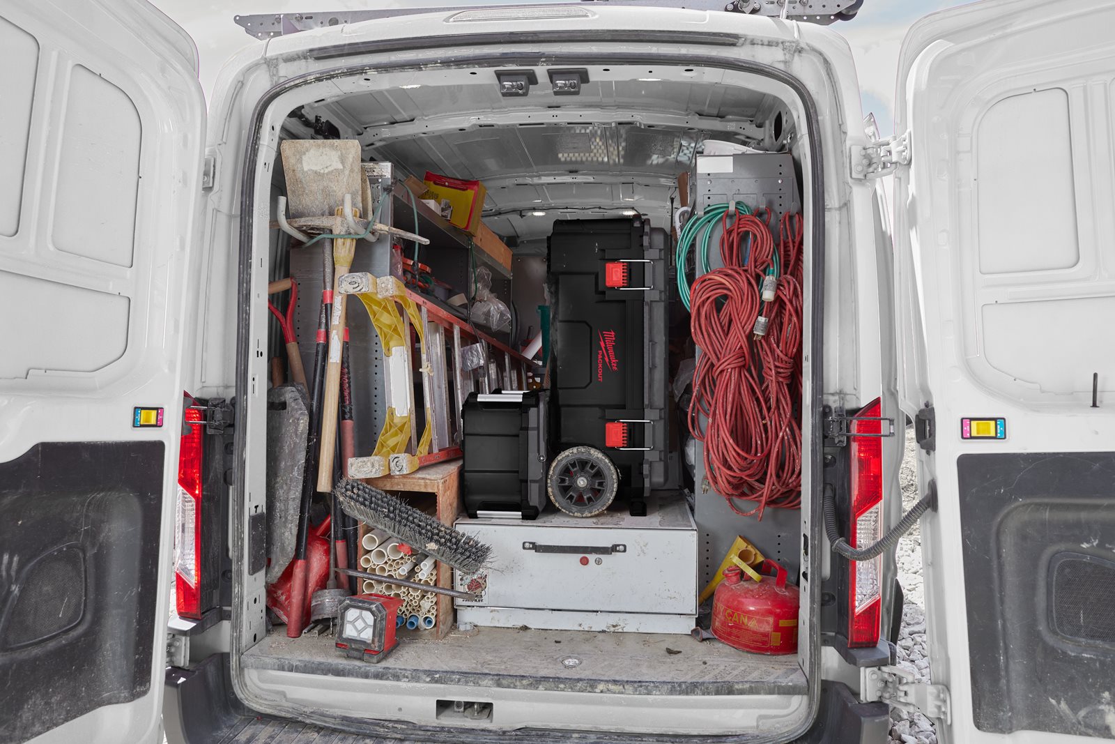 Cutie PACKOUT cu roți Milwaukee - in utilizare 8