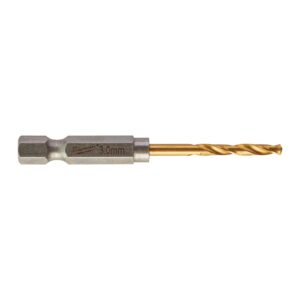 RED HEX - Burghie SHOCKWAVE HSS-Ground Titan pentru metal 3 mm 10 buc Milwaukee