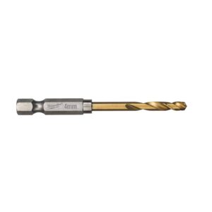 RED HEX - Burghie SHOCKWAVE HSS-Ground Titan pentru metal 4 mm 10 buc Milwaukee