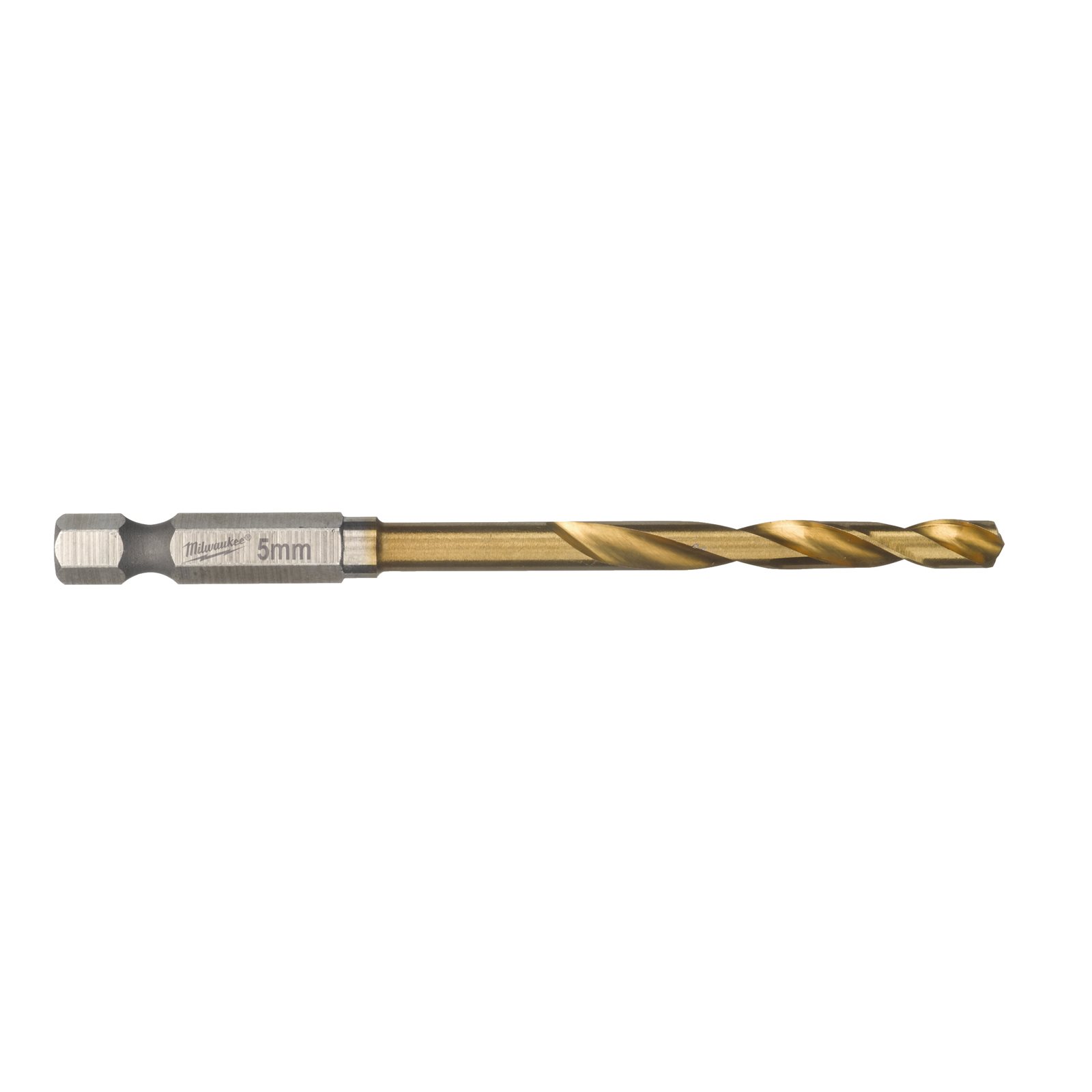 RED HEX - Burghie SHOCKWAVE HSS-Ground Titan pentru metal 5 mm 10 buc Milwaukee