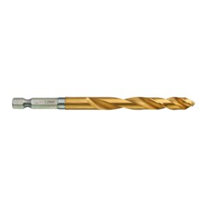 RED HEX - Burghie SHOCKWAVE HSS-Ground Titan pentru metal 8 mm 5 buc Milwaukee