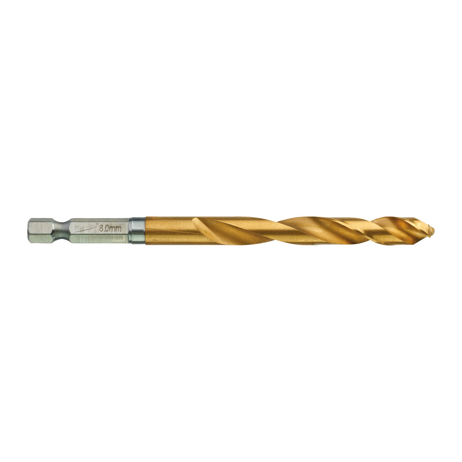RED HEX - Burghie SHOCKWAVE HSS-Ground Titan pentru metal 8 mm 5 buc Milwaukee