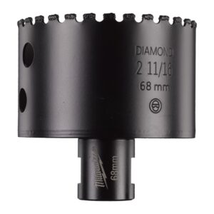 Burghie diamantate M14 pentru găurire uscată 68mm 1pc Milwaukee