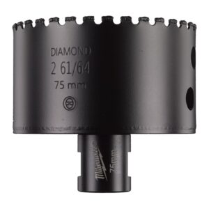 Burghie diamantate M14 pentru găurire uscată 75mm 1pc Milwaukee