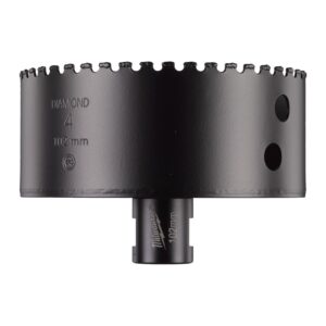 Burghie diamantate M14 pentru găurire uscată 102mm 1pc Milwaukee
