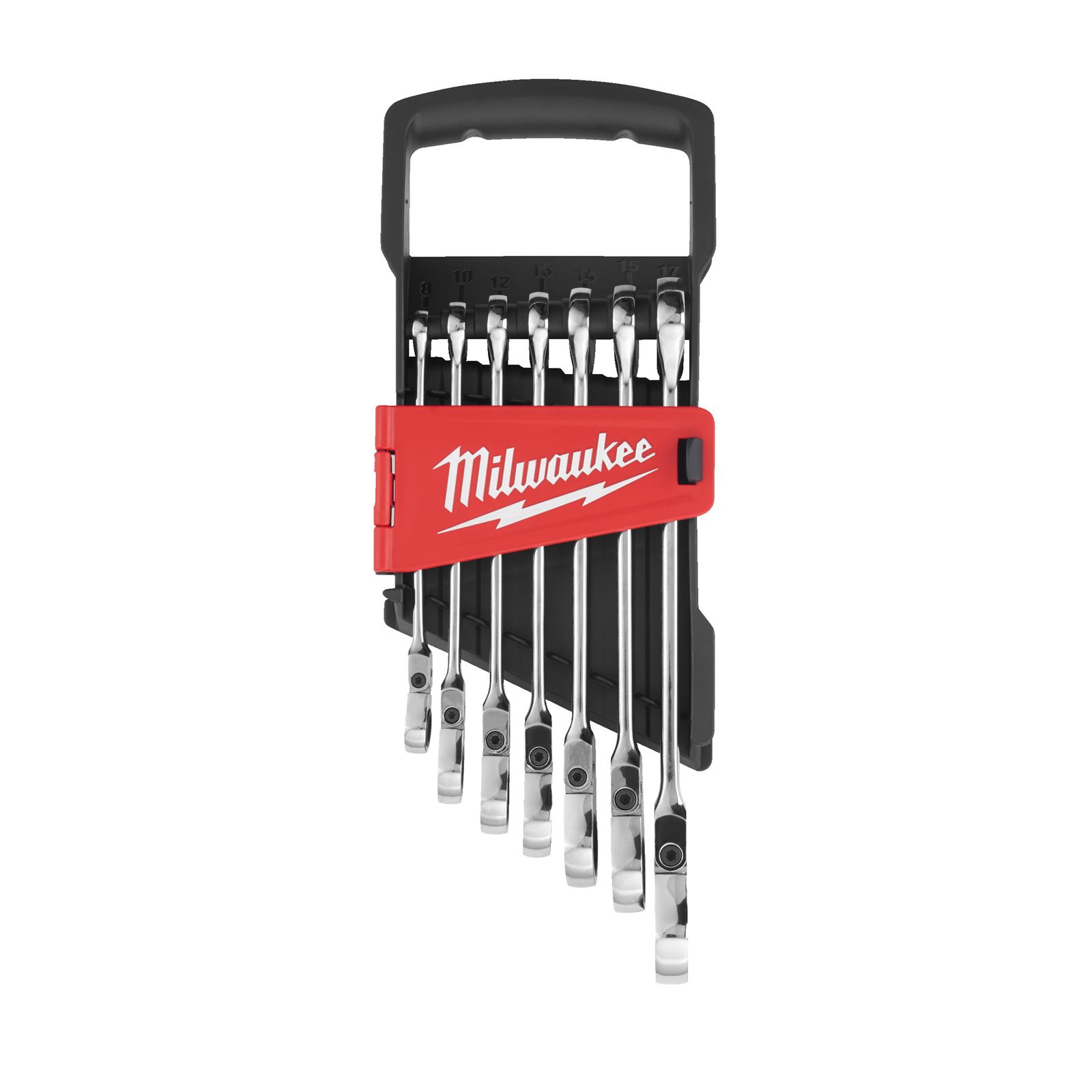 Set chei fixe MAX BITE cu clichet și cap pivotant 7pc Milwaukee