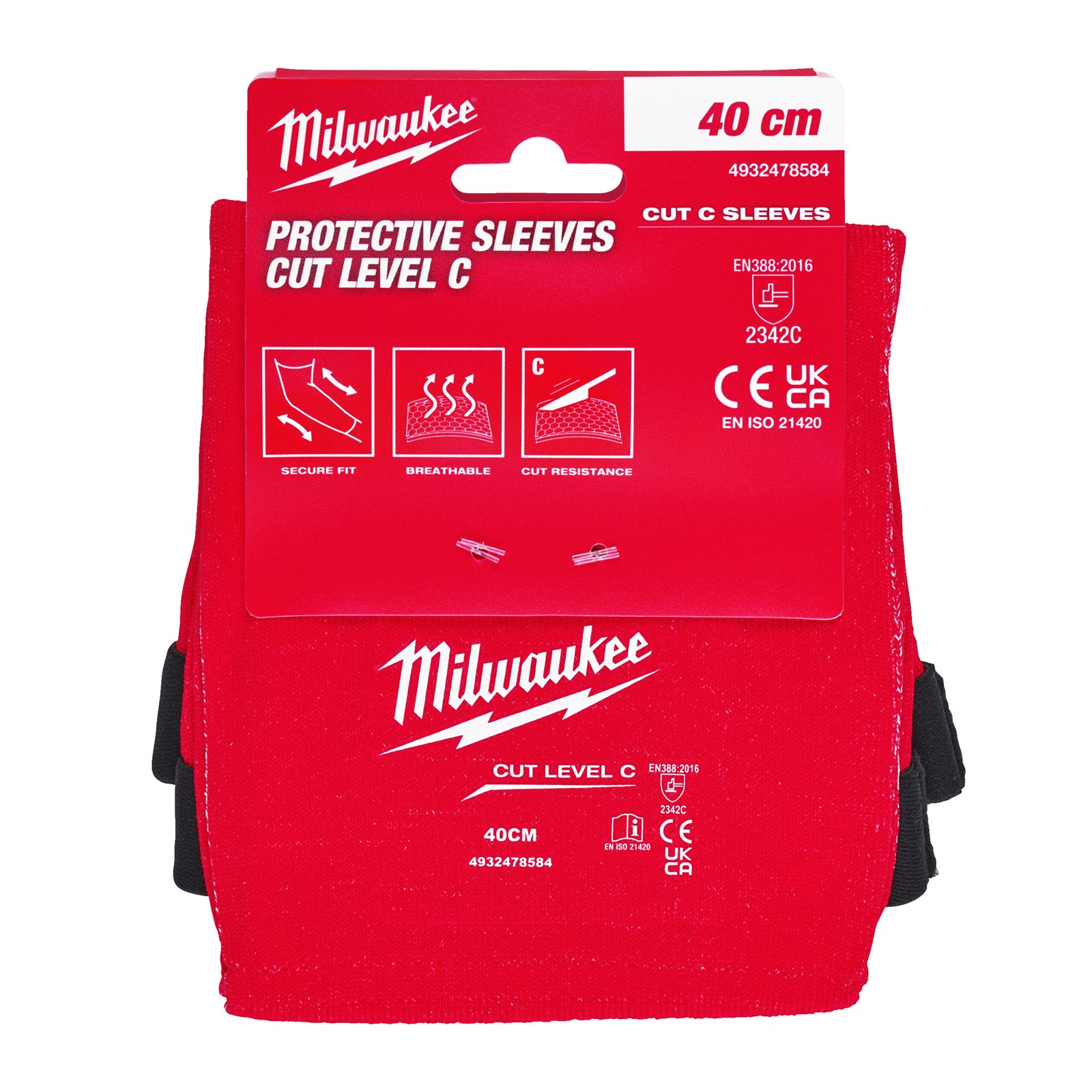 Mânecuțe, nivel de tăiere C 40cm Milwaukee - continutul pachetului 1