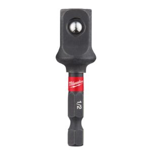 Adaptoare pentru chei tubulare SHOCKWAVE IMPACT DUTY 1/4" 1/2" 1pc Milwaukee