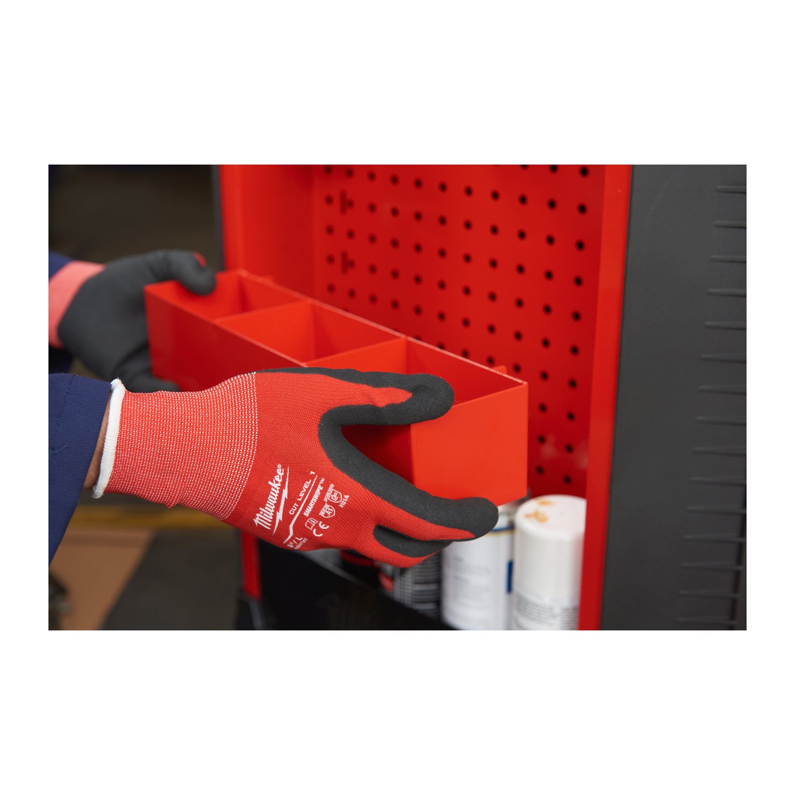 TOOLGUARD Dulap de scule mobil, cu 7 sertare, metalic, 78 cm Milwaukee SRC30-1 - detaliu 4