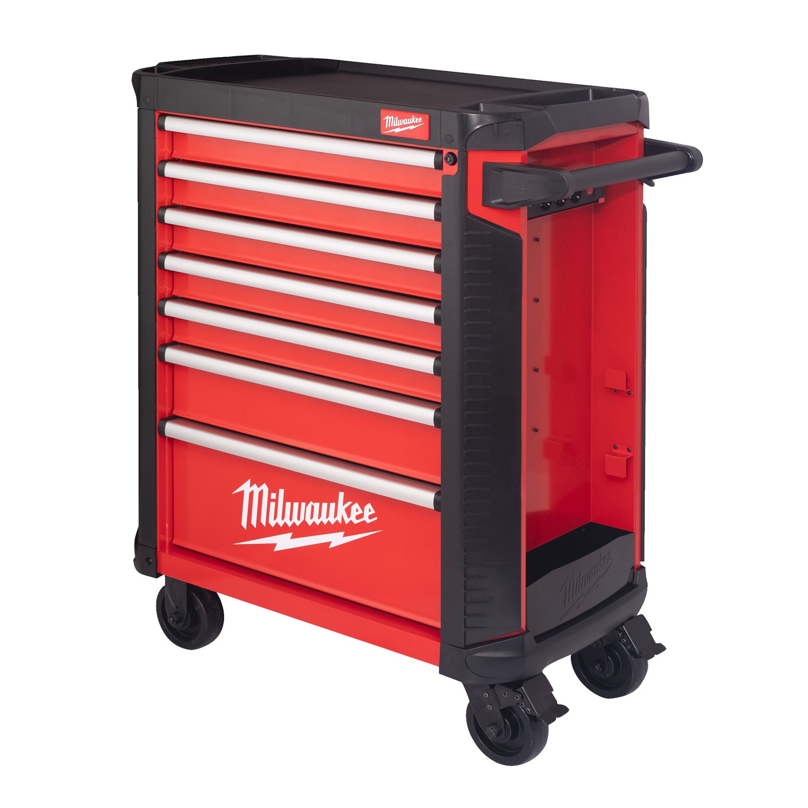 TOOLGUARD Dulap de scule mobil, cu 7 sertare, metalic, 78 cm Milwaukee SRC30-1 - imagine 2