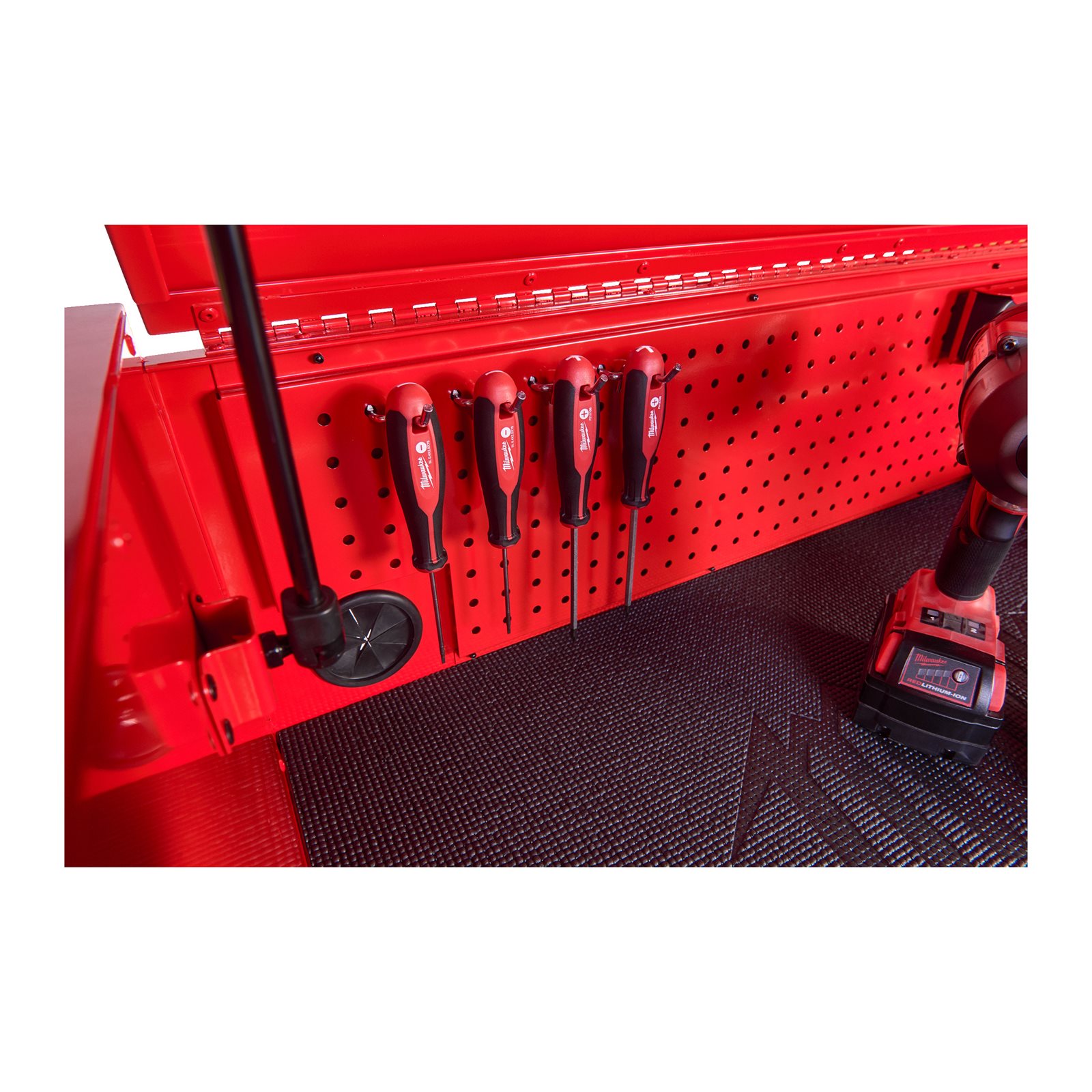 TOOLGUARD Dulap de scule mobil, cu 10 sertare, metalic, 117 cm Milwaukee SRC46-1 - detaliu 2