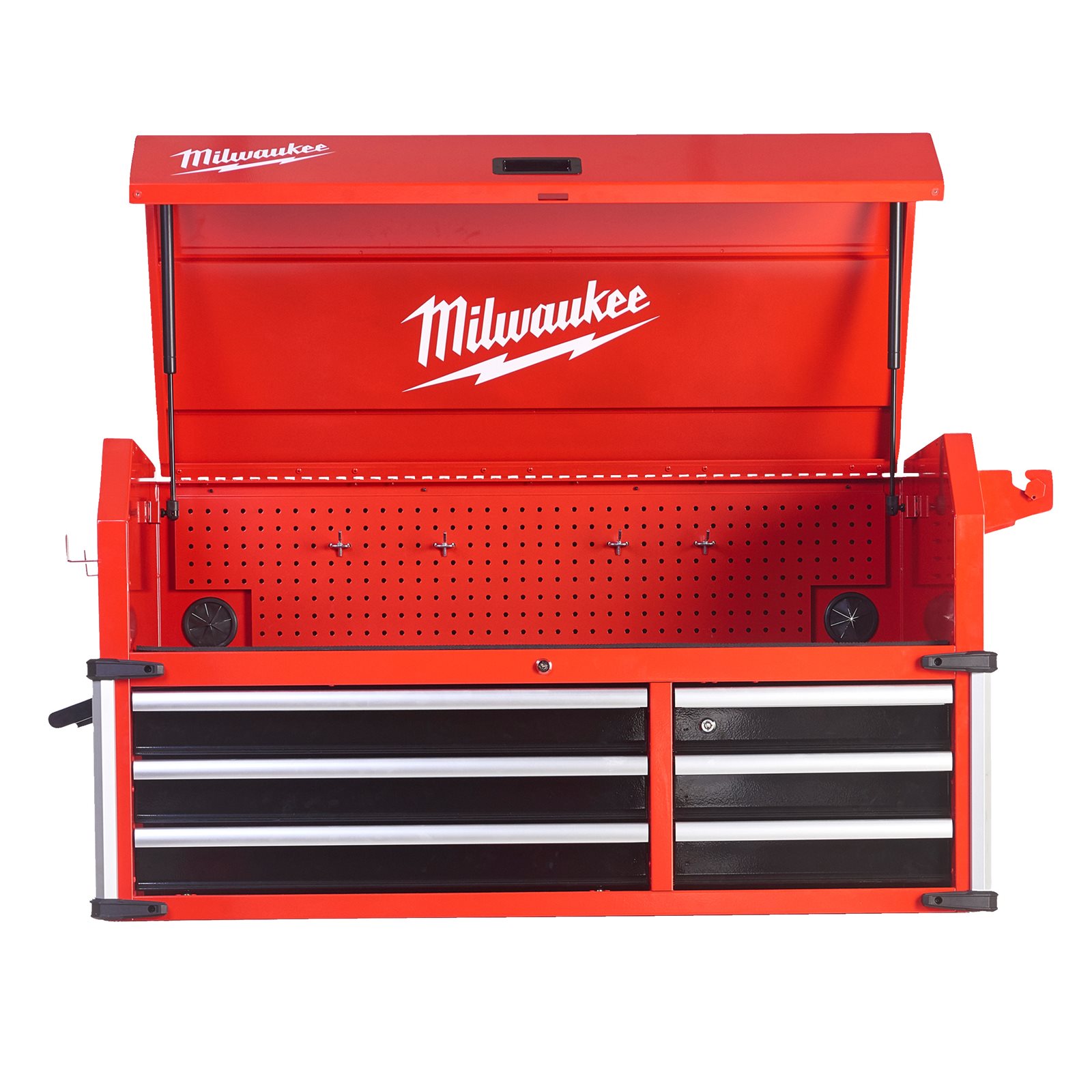 TOOLGUARD Dulap de scule, cu 6 sertare, metalic, 117 cm (modul suplimentar pentru cel mobil) Milwaukee STC46-1 - continutul pachetului 1