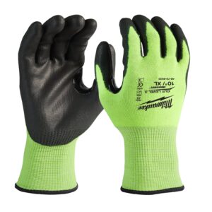 Mănuși de înaltă vizibilitate - nivel de tăiere C 144pc Milwaukee 4932479022