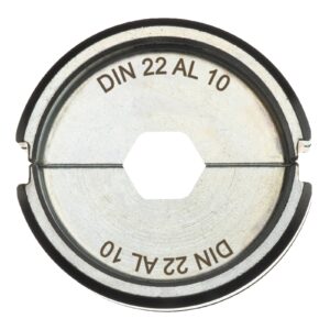 Bacuri de sertizare DIN Aluminiu Milwaukee DIN22 AL 10