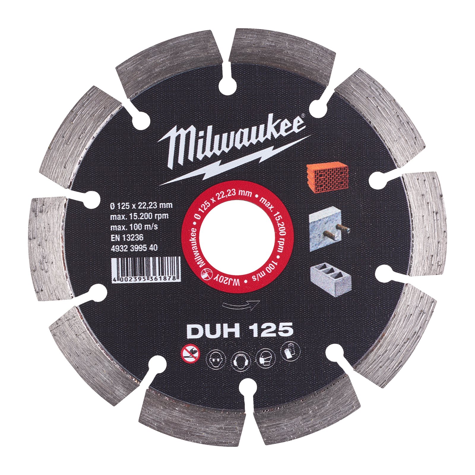 Discuri diamantate DUH 125 mm Milwaukee 4932479464
