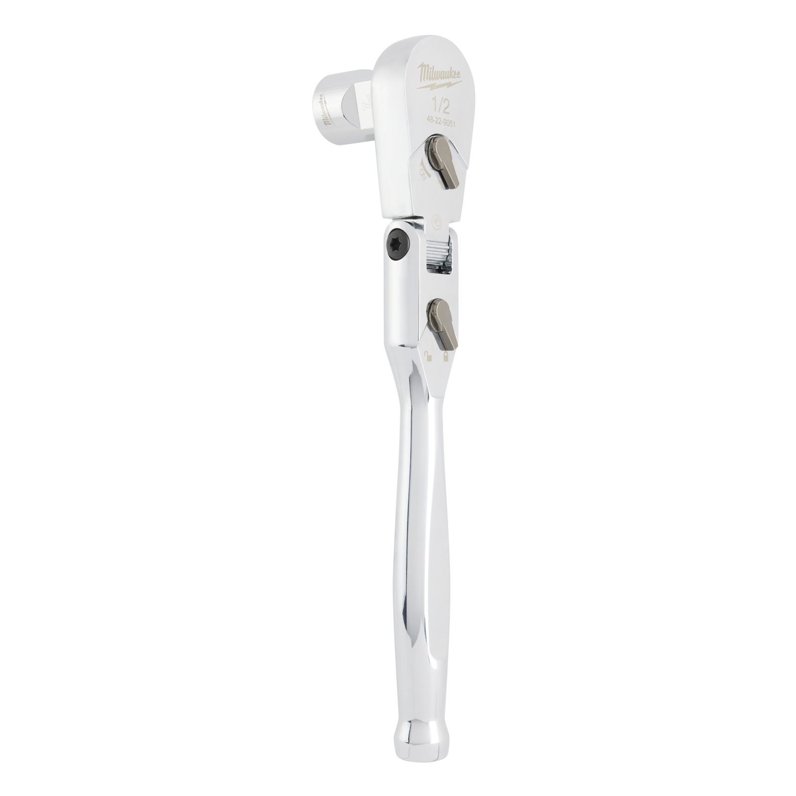 Antrenor cu clichet cu cap pivotant 1/2" Milwaukee 4932479655 - detaliu 1