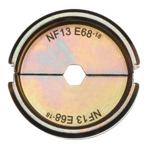 Crimping dies NFE Milwaukee NF13 E68-18