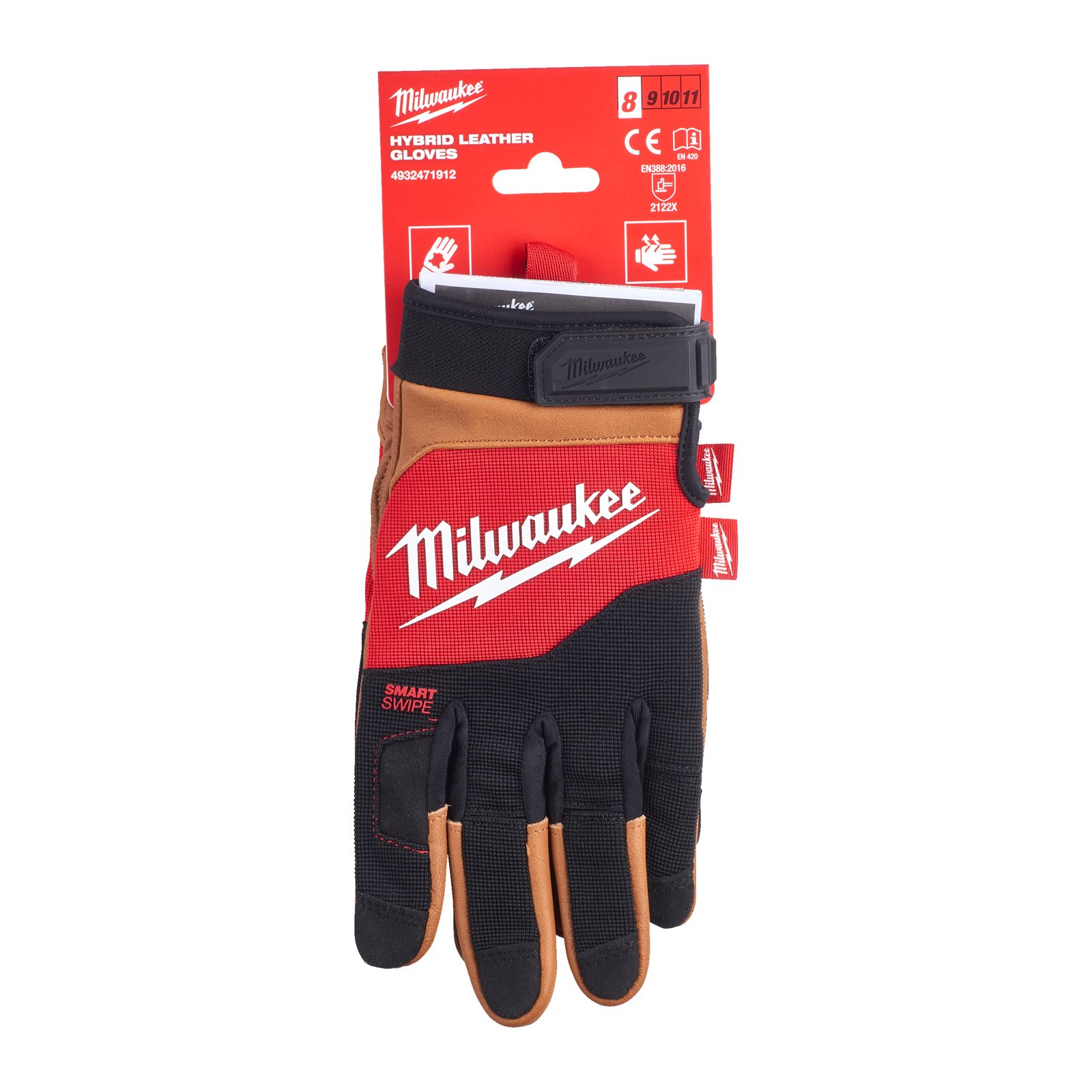 Mănuși de protecție hibrid din piele 1pc Milwaukee 4932471912 - continutul pachetului 1