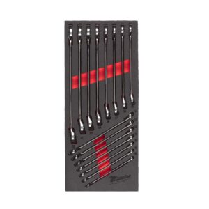 Set inserție spumă chei fixe combinate MAX BITE Milwaukee