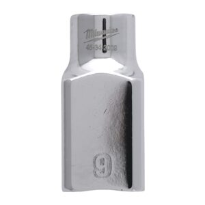 Cheie tubulară 1/2" cromată FOUR FLAT 9 mm Milwaukee
