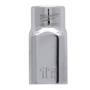 Cheie tubulară 1/2" cromată FOUR FLAT 11 mm Milwaukee 4932480009