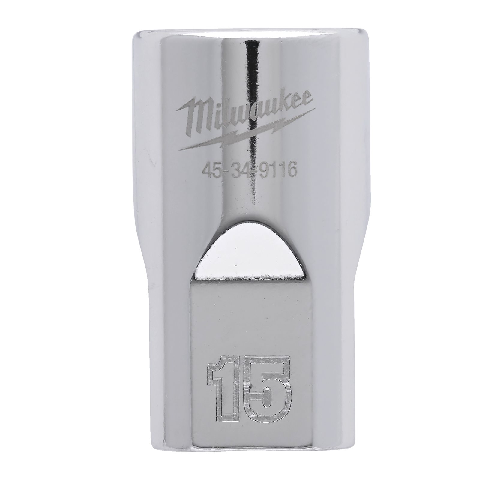Cheie tubulară 1/2" cromată FOUR FLAT 15 mm Milwaukee 4932480013