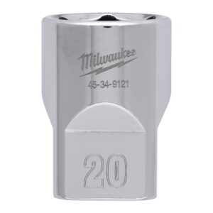 Cheie tubulară 1/2" cromată FOUR FLAT 20 mm Milwaukee 4932480018