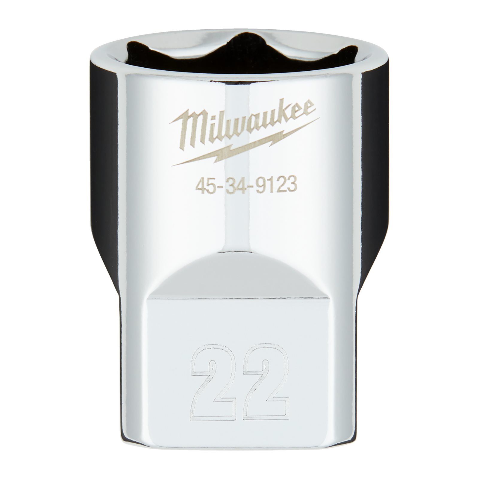 Cheie tubulară 1/2" cromată FOUR FLAT 22 mm Milwaukee 4932480020