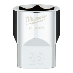Cheie tubulară 1/2" cromată FOUR FLAT 23 mm Milwaukee 4932480021