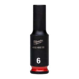 Chei tubulare de impact SHOCKWAVE IMPACT DUTY 6 mm 1/4" Milwaukee