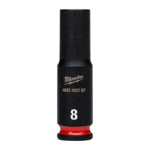 Chei tubulare de impact SHOCKWAVE IMPACT DUTY 8 mm 1/4" Milwaukee