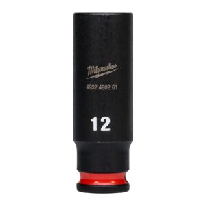 Chei tubulare de impact SHOCKWAVE IMPACT DUTY 12 mm 1/4" Milwaukee