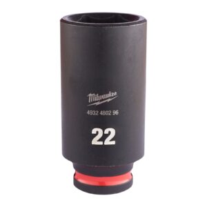 Chei tubulare de impact SHOCKWAVE IMPACT DUTY 22 mm 3/8" Milwaukee 4932480296