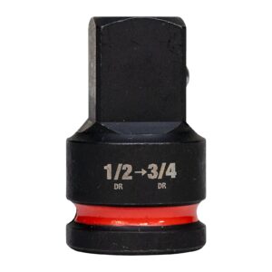 Chei tubulare de impact 1/2" - adaptoare 3/4" 1pc Milwaukee