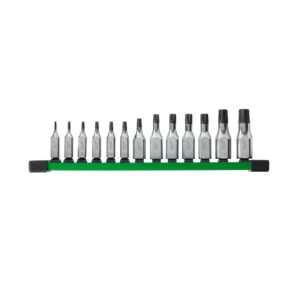Set cap cheie tubulară cu bit Torx 1/4" și 3/8" 13 buc Milwaukee