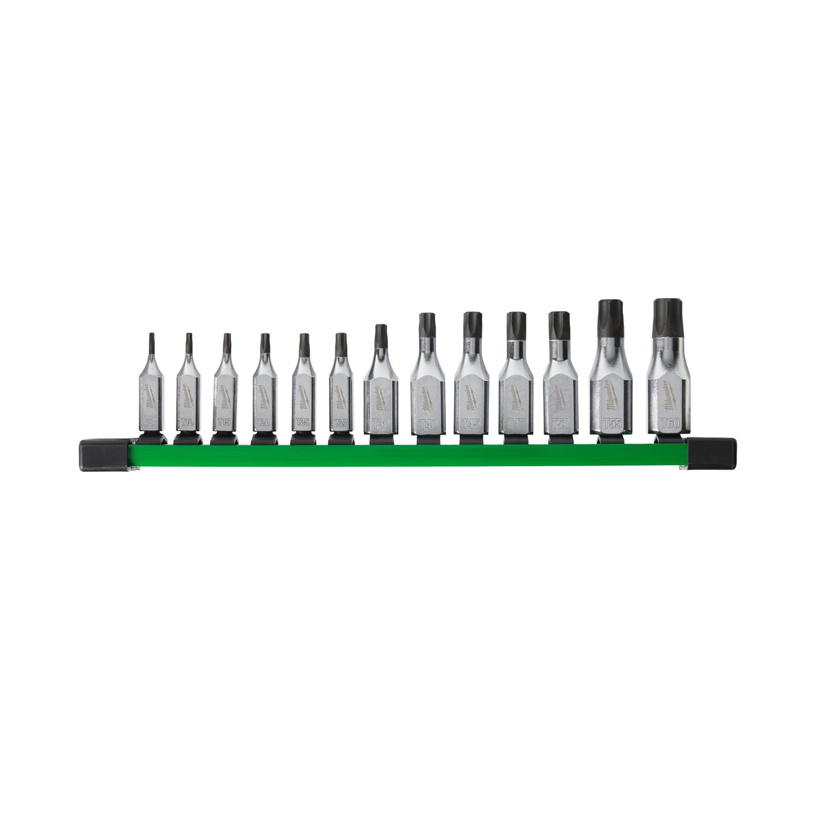 Set cap cheie tubulară cu bit Torx 1/4" și 3/8" 13 buc Milwaukee