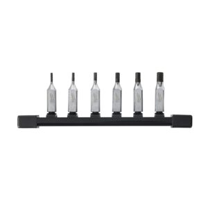 Set cap cheie tubulară cu bit Hex 1/4", sistem metric 6 buc Milwaukee