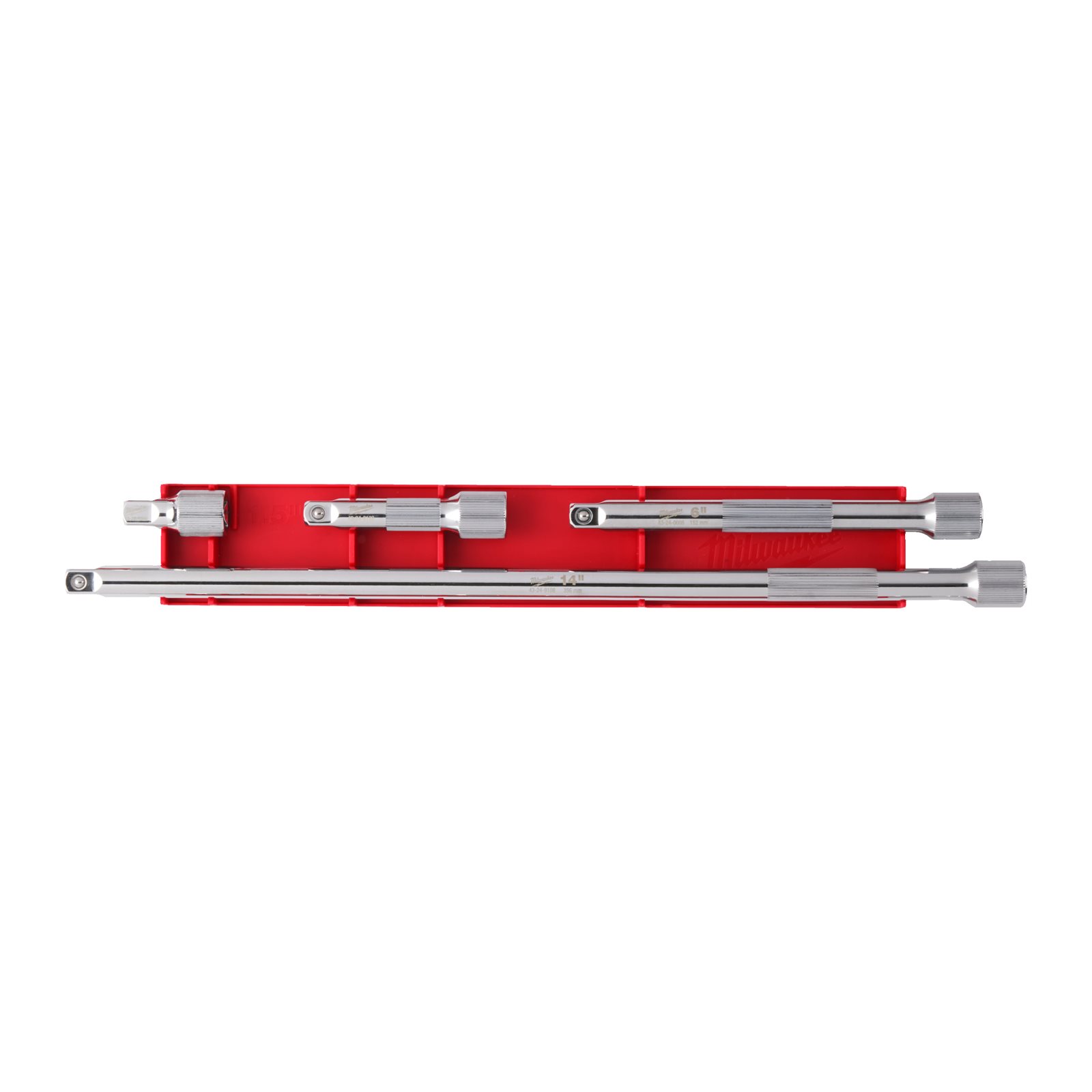 Set prelungitoare 3/8" 4 buc Milwaukee