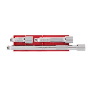 Set prelungitor cheie 1/2" 3 buc Milwaukee