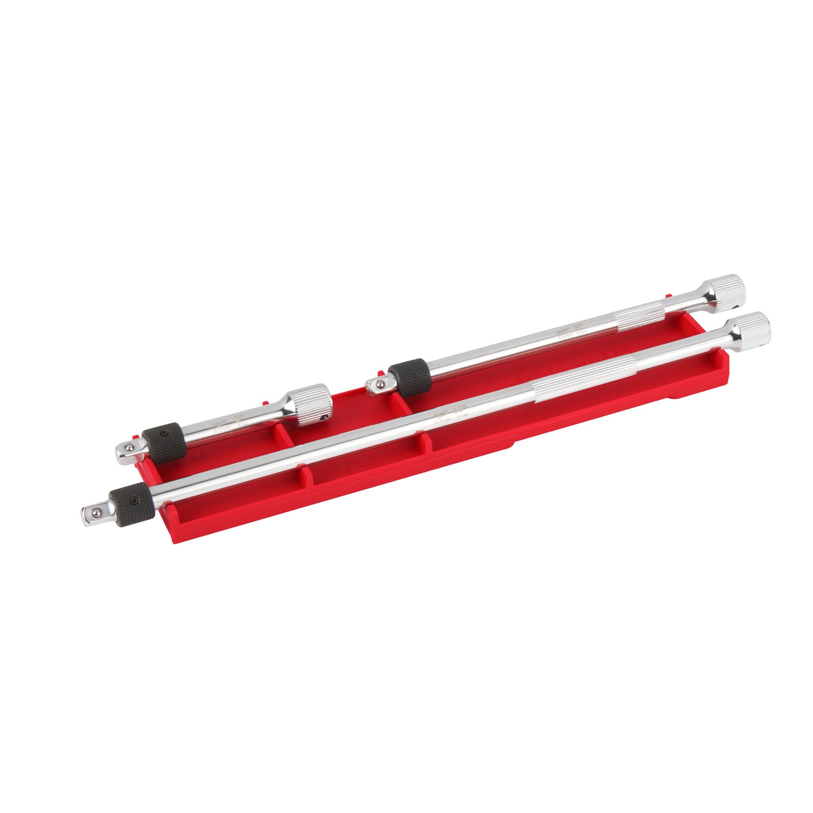 Set prelungitoare 1/4" cu blocare 3 buc Milwaukee - imagine 2