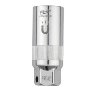 Cheie tubulară 3/8" magnetică pentru bujii 16MM Milwaukee - imagine 2
