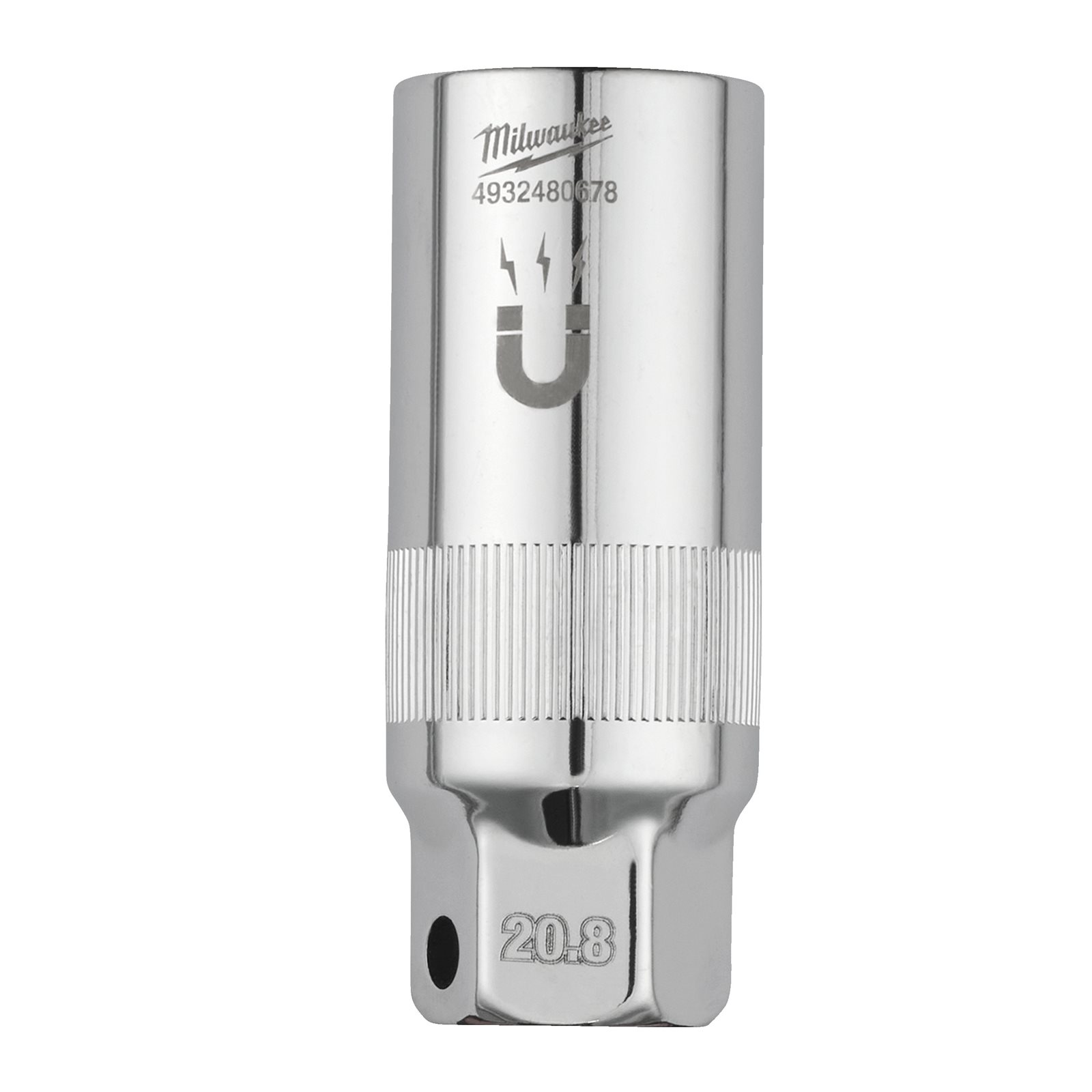 Cheie tubulară 3/8" magnetică pentru bujii 16MM Milwaukee - imagine 2