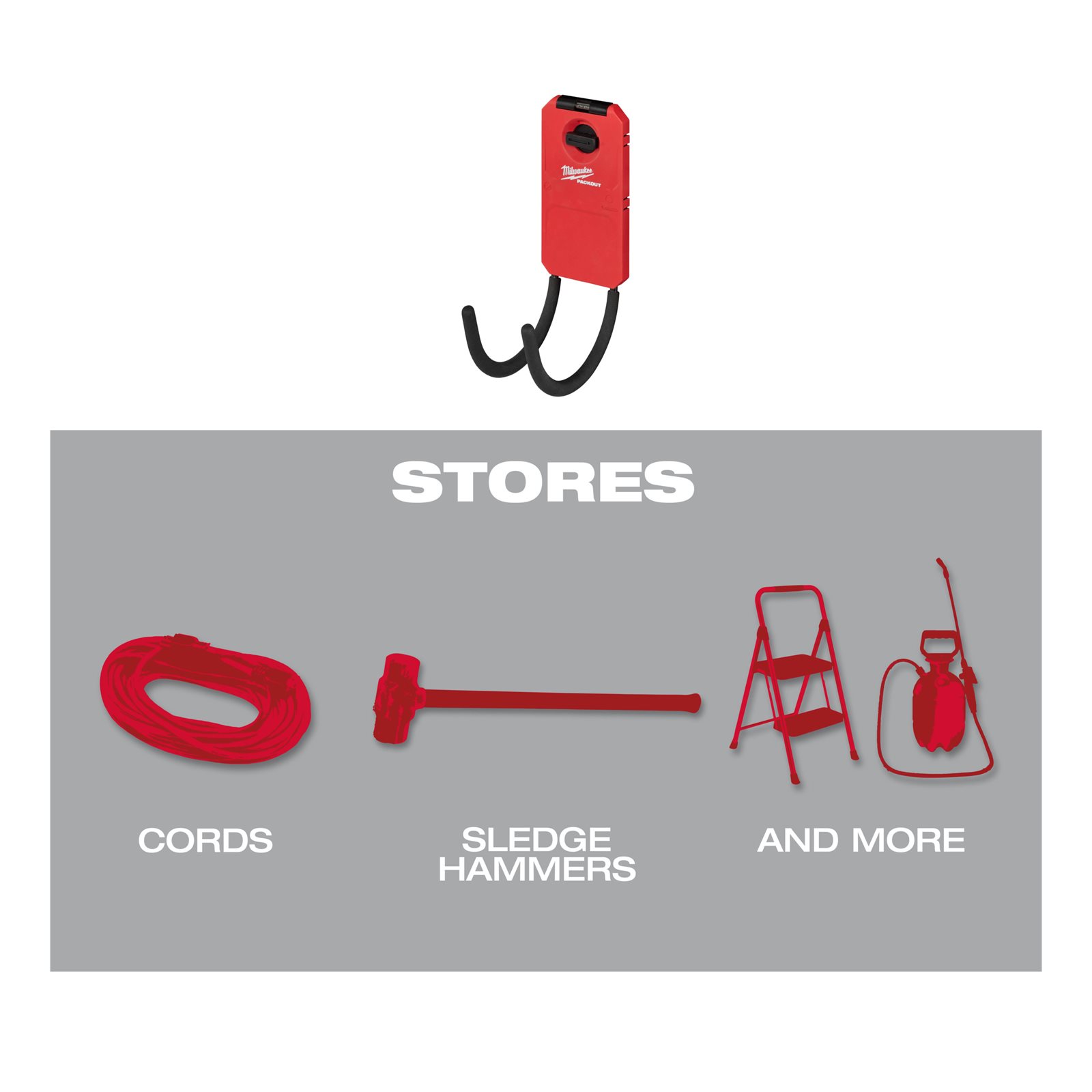 Cârlige PACKOUT Milwaukee 4932480701 - imagine 5
